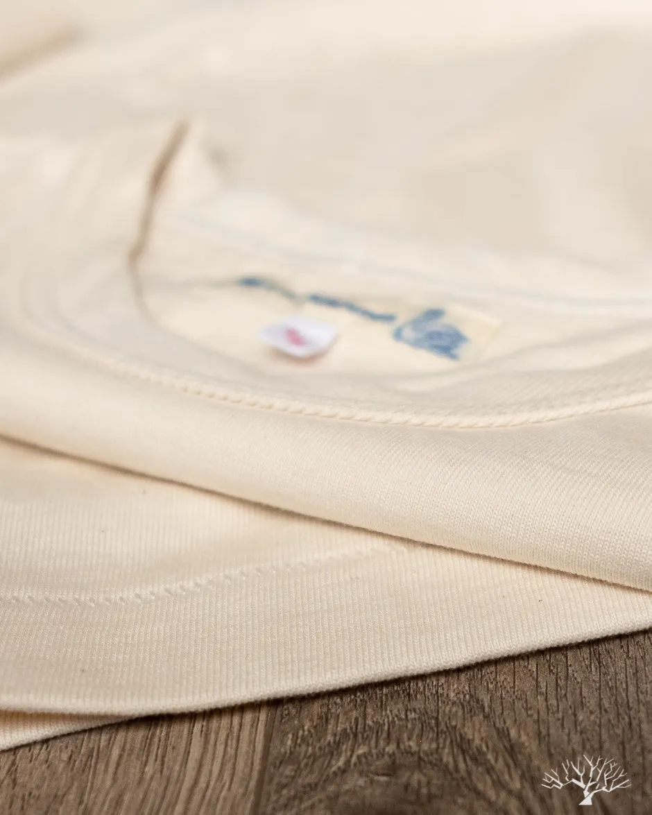214 2-Thread Relaxed Crew Neck Tee - Nature