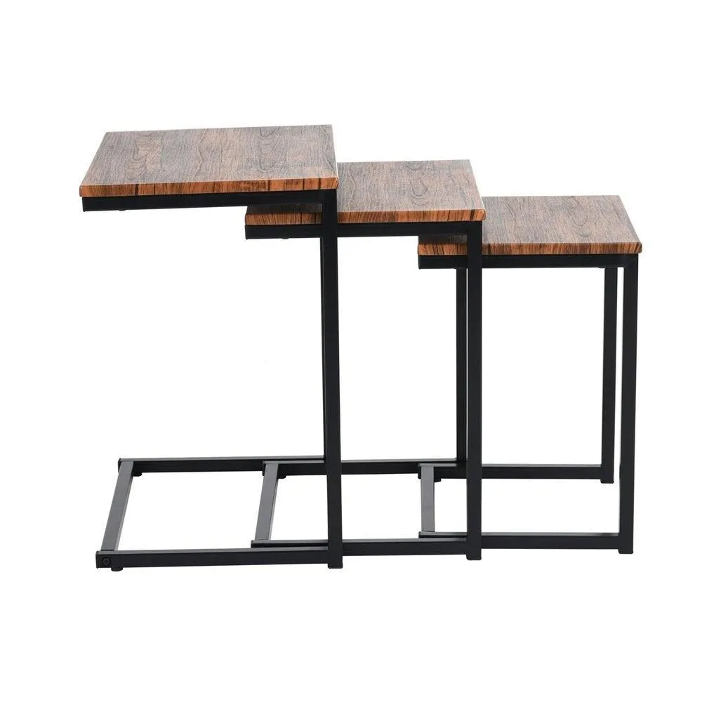 3 piece Stacking Nesting Coffee Table