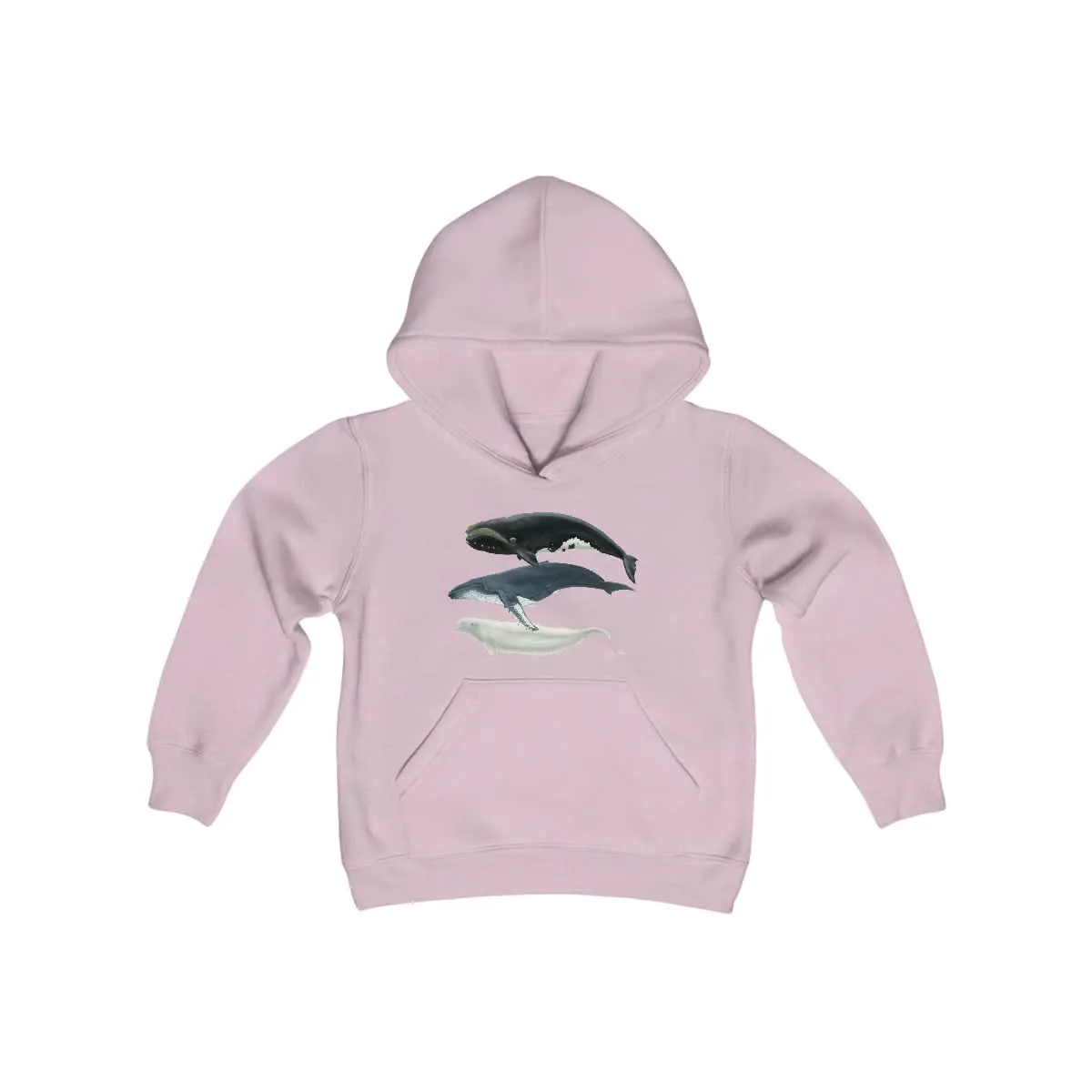 3 Whales Youth Warm Hoodie