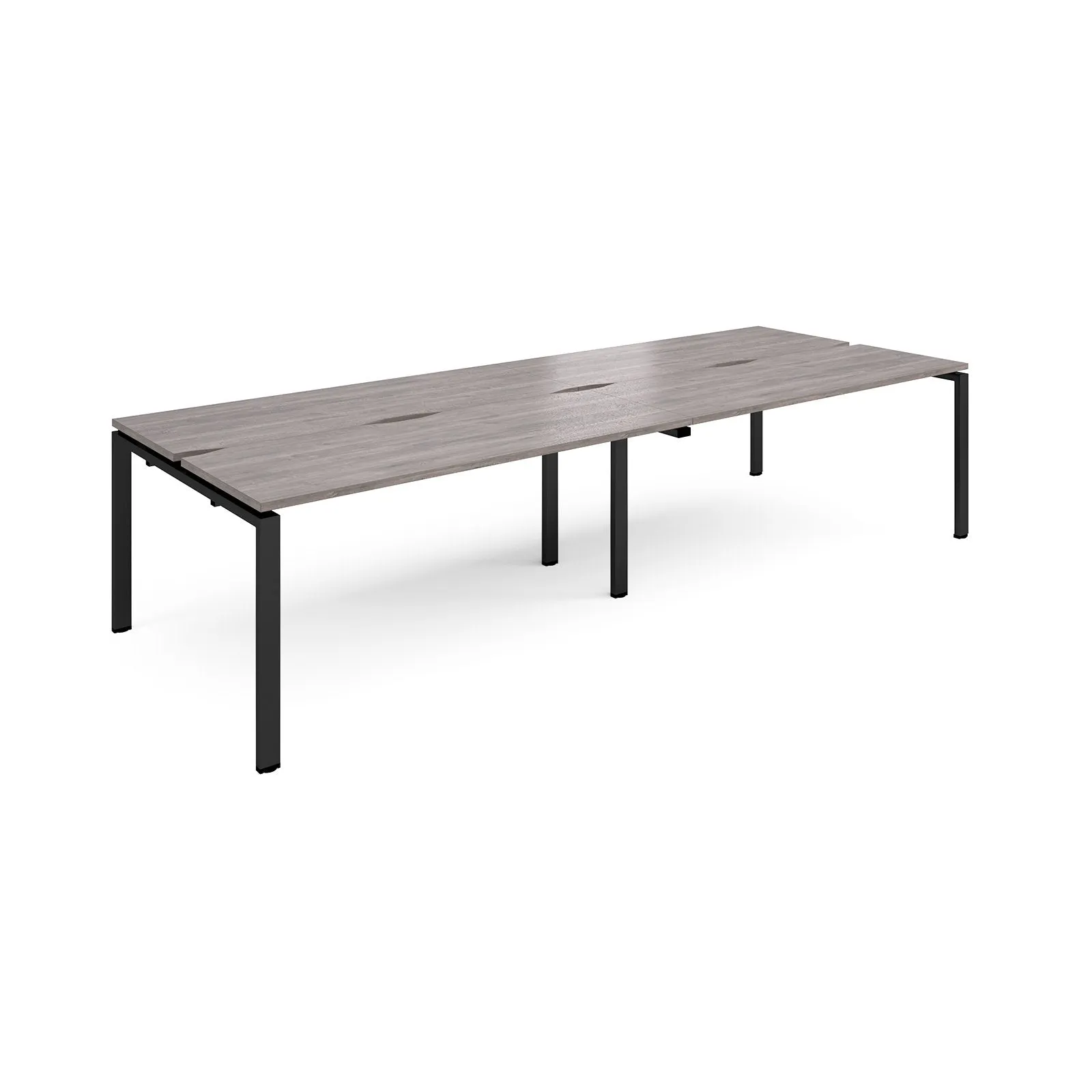 4 Persons - Adapt double back to back desks 1200mm deep