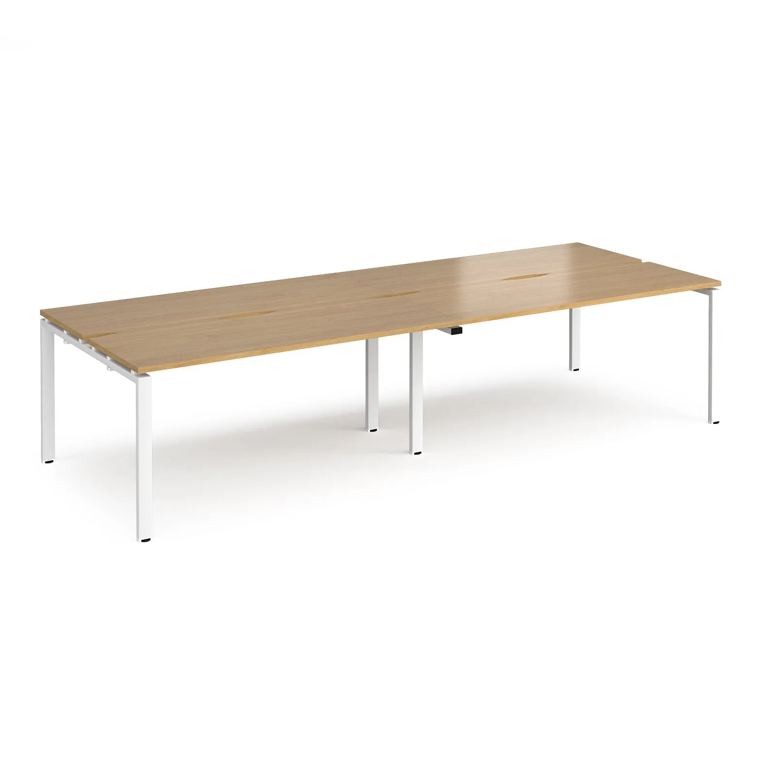 4 Persons - Adapt double back to back desks 1200mm deep