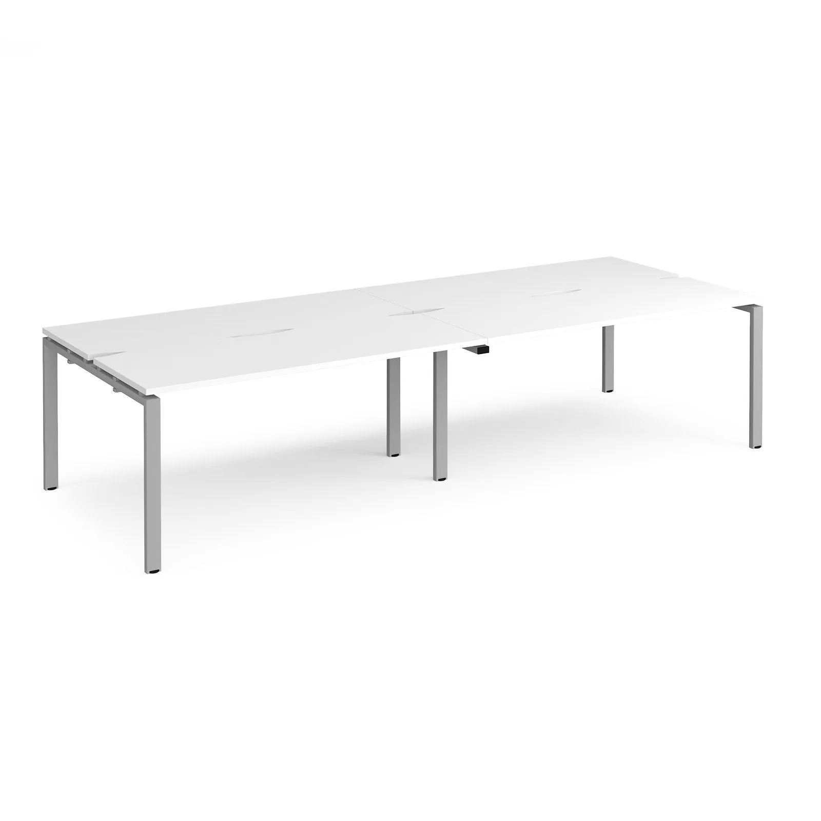 4 Persons - Adapt double back to back desks 1200mm deep