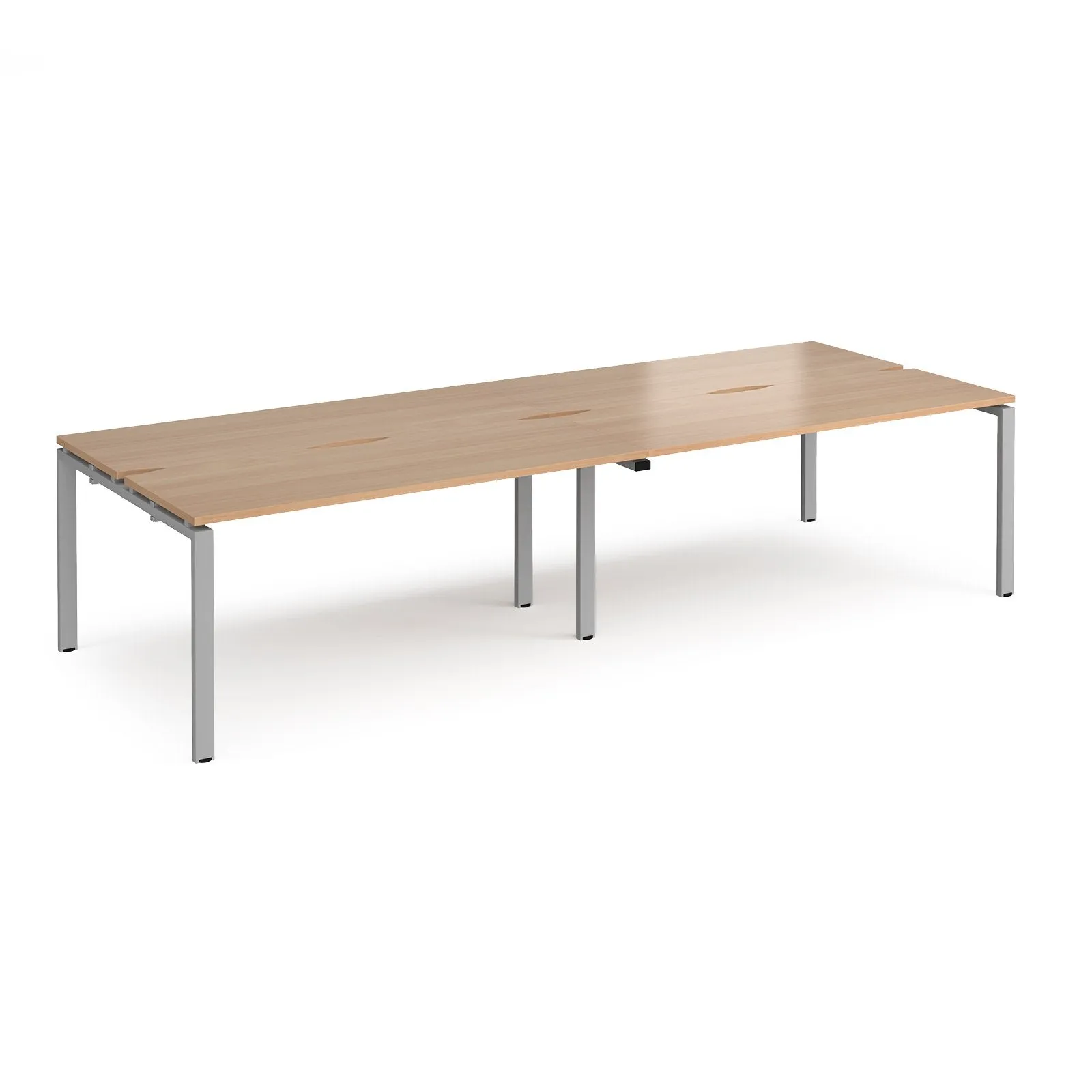 4 Persons - Adapt double back to back desks 1200mm deep