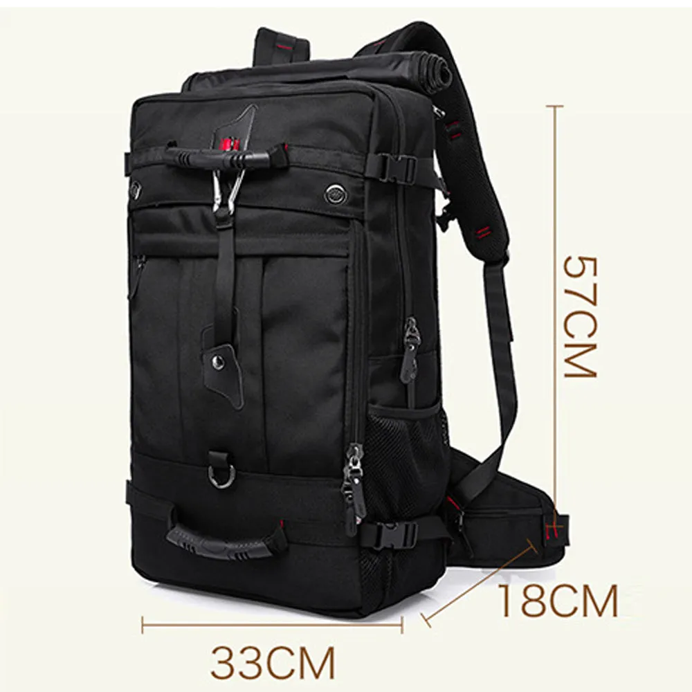 50L Women Men Waterproof Travel Backpack Outdoor Camping Climbing Hiking Bag