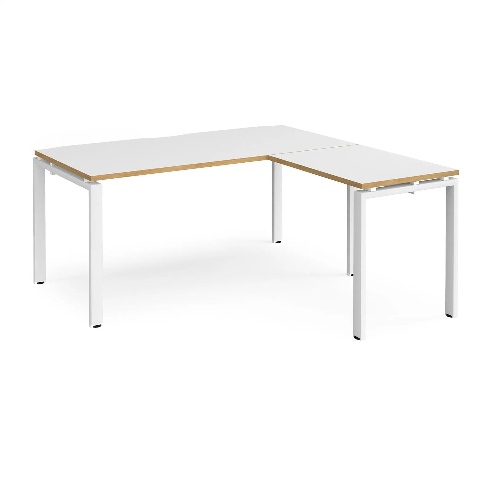 Adapt desk 800 deep with 800mm return desk