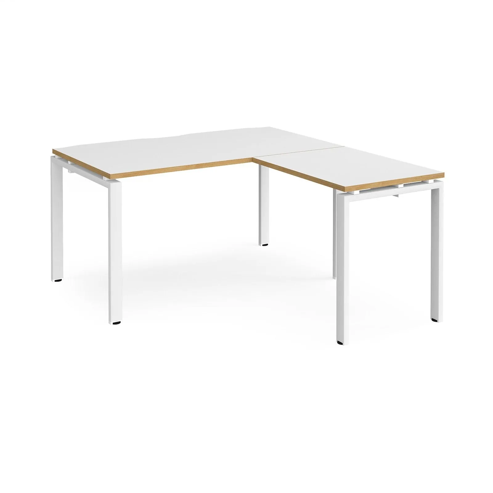 Adapt desk 800 deep with 800mm return desk