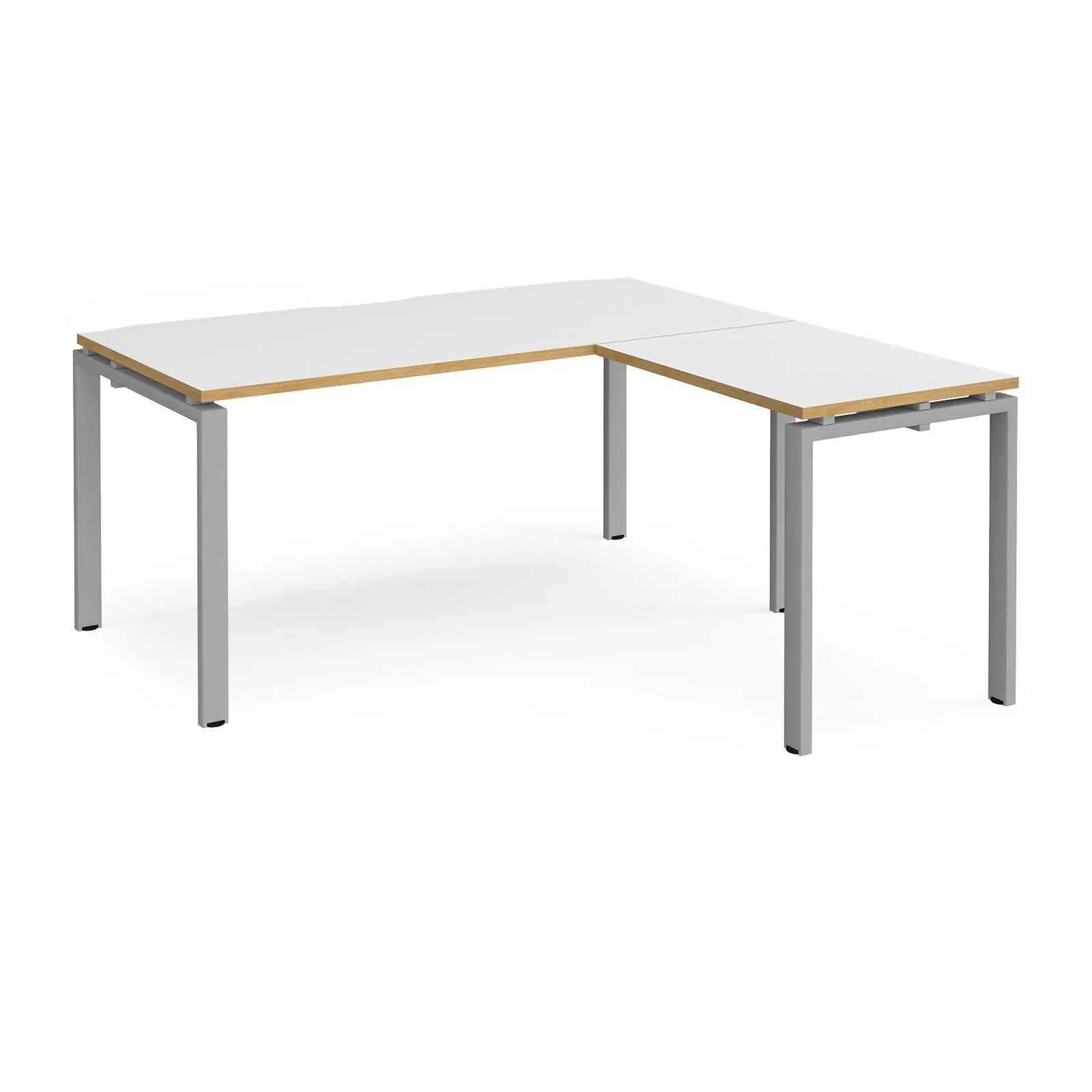 Adapt desk 800 deep with 800mm return desk