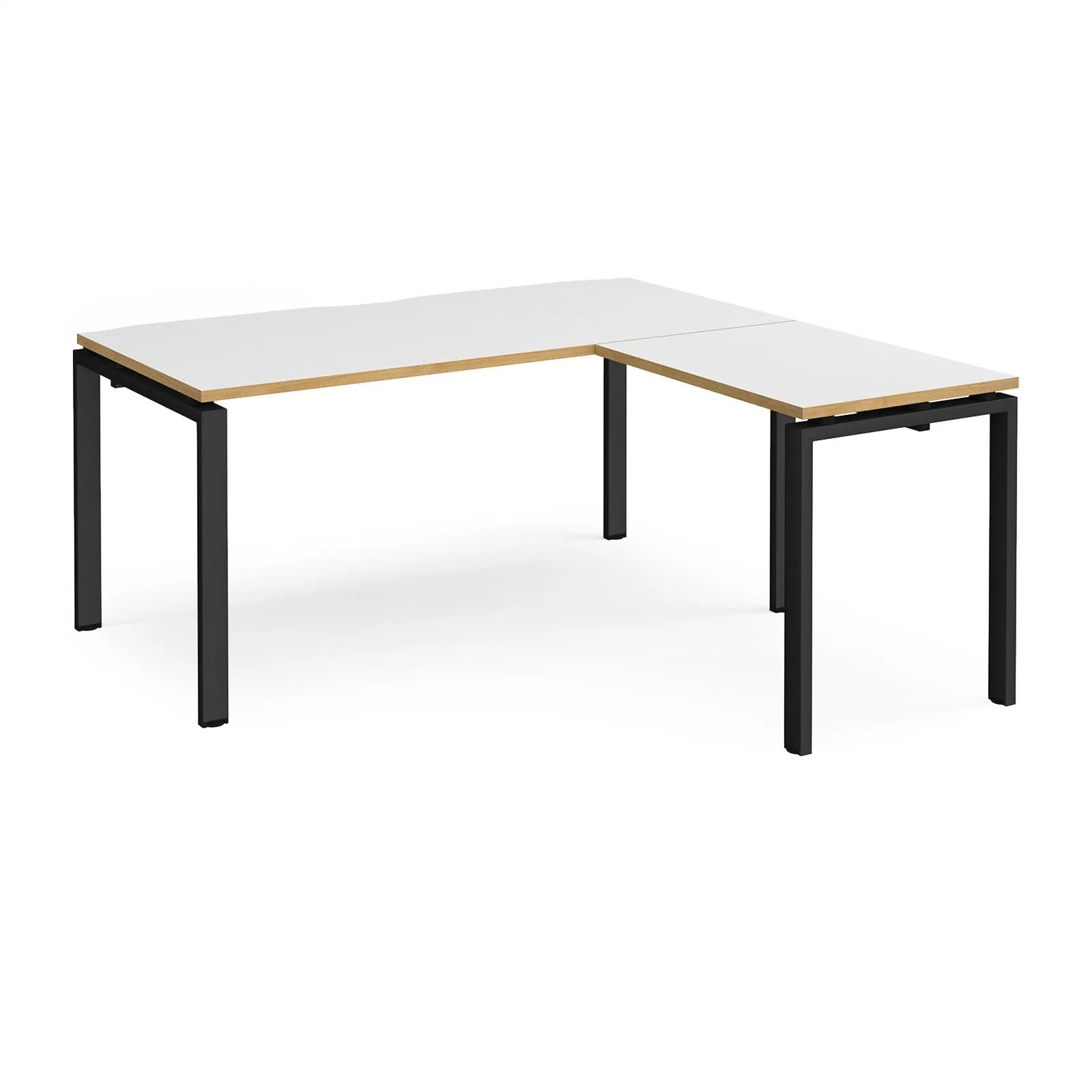 Adapt desk 800 deep with 800mm return desk
