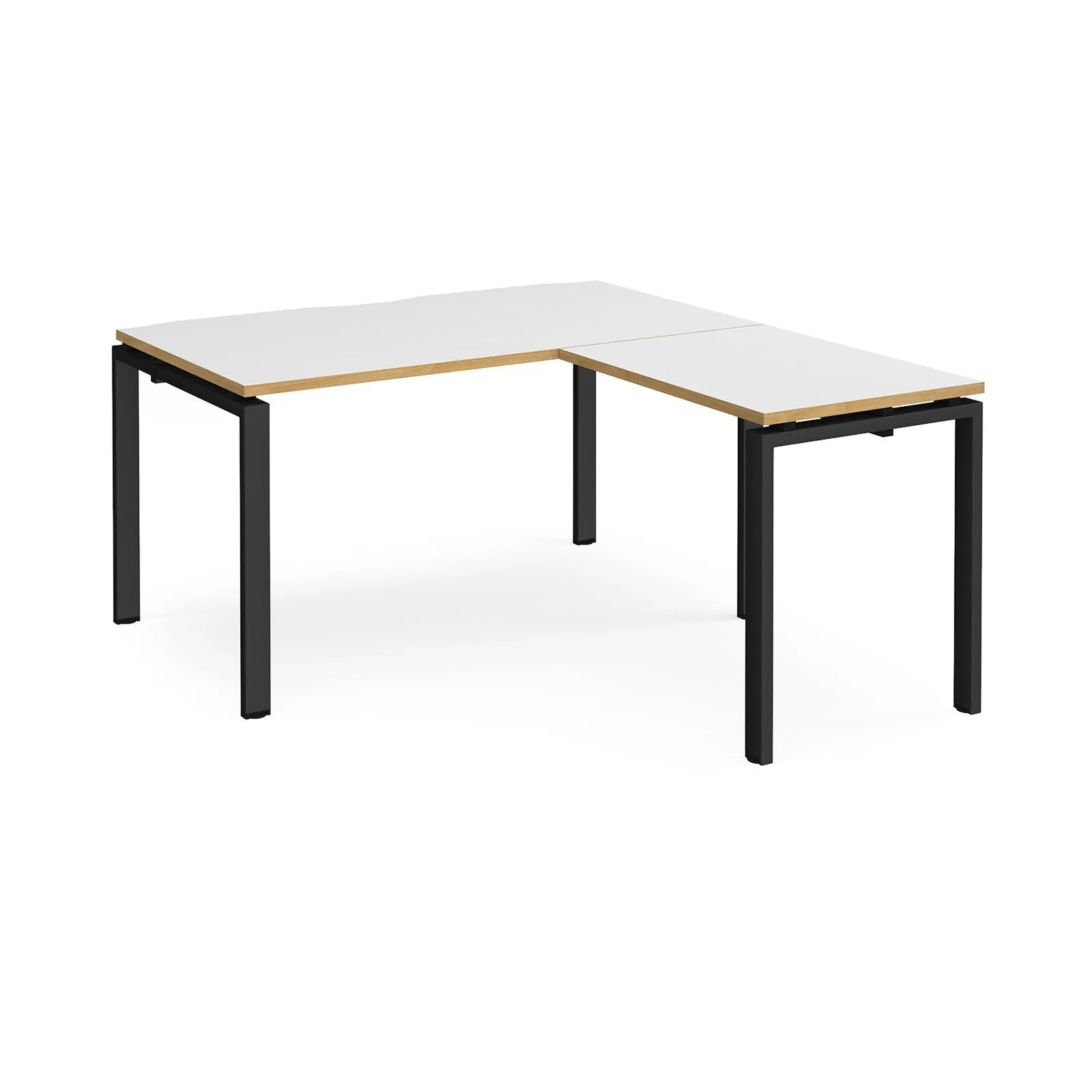 Adapt desk 800 deep with 800mm return desk