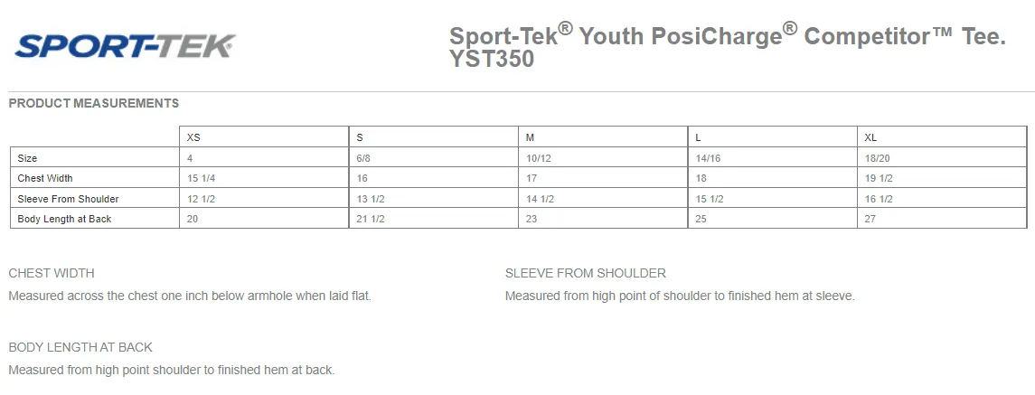 Aloysius Youth Performance Short Sleeve Shirt