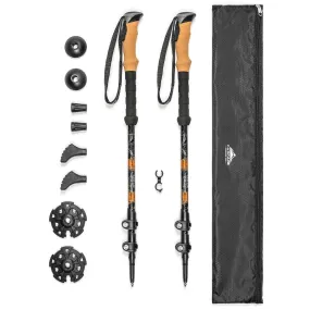 Aluminum Quick Lock Trekking Poles (Cork Grip)