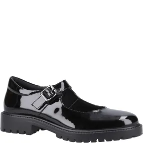 AURORA PATENT Girls Shoes Black
