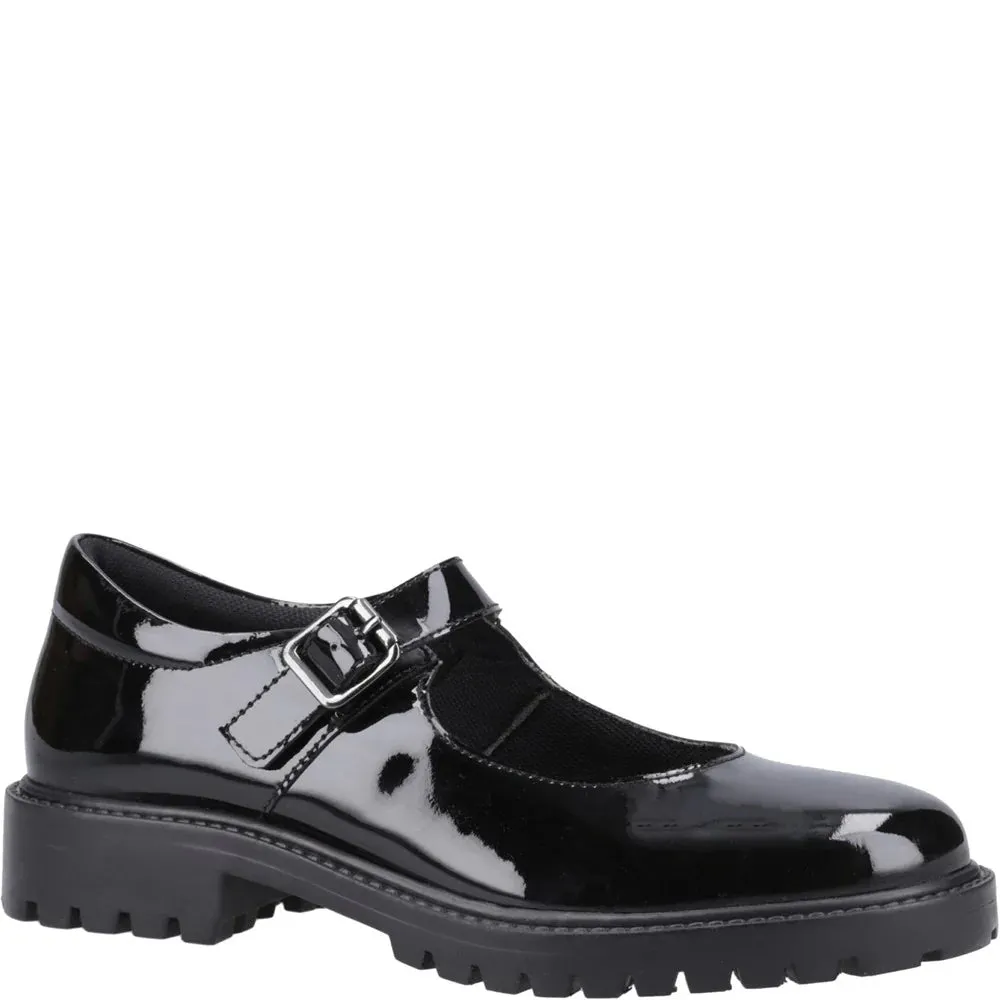 AURORA PATENT Girls Shoes Black