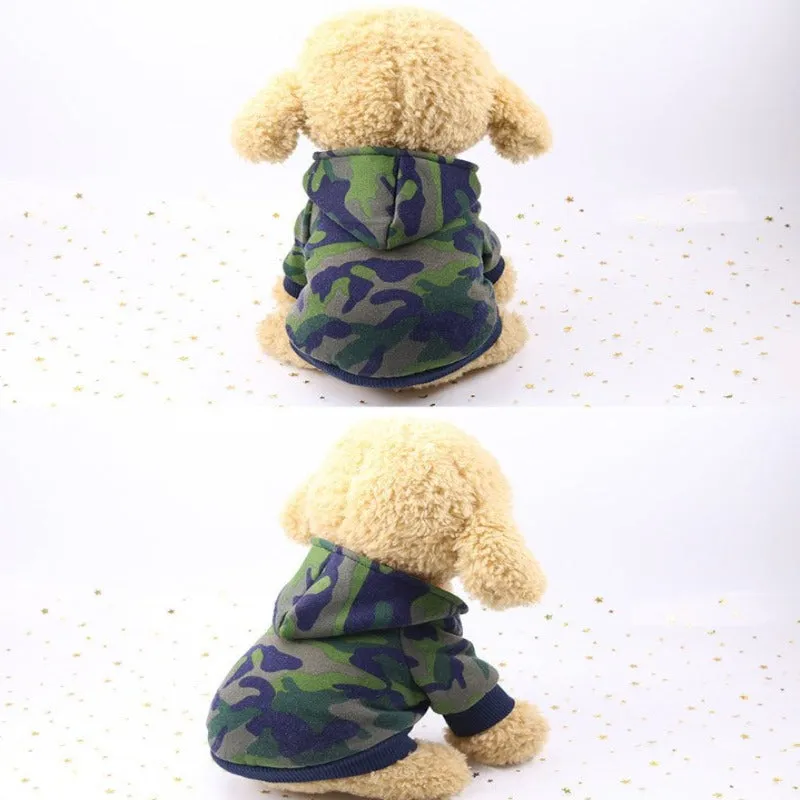 Autumn And Winter Warm Camouflage Hoodies