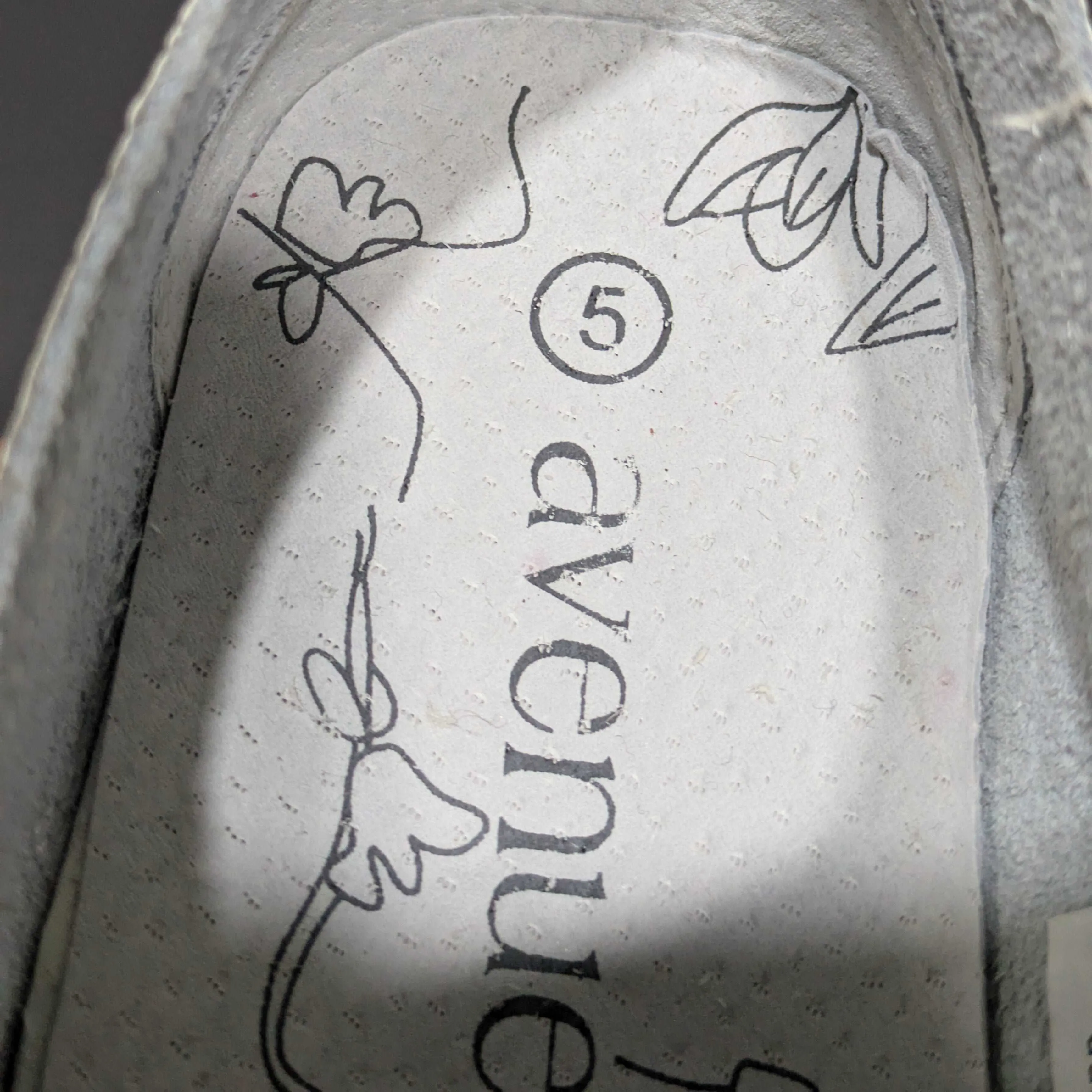 Avenue Aldi Spring Step Naturate Walking Shoes (White) Size EU 38 / UK 5 / US 7