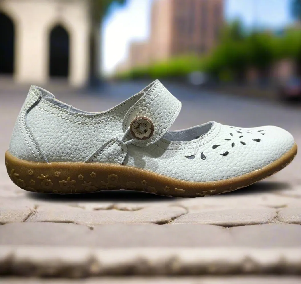 Avenue Aldi Spring Step Naturate Walking Shoes (White) Size EU 38 / UK 5 / US 7