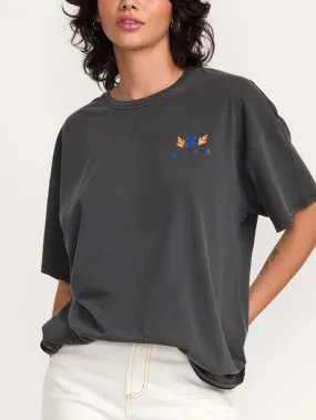 Baggie Washed Black T-Shirt