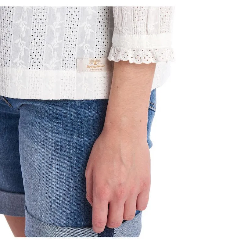 Barbour Robyn Ladies Shirt - Cloud