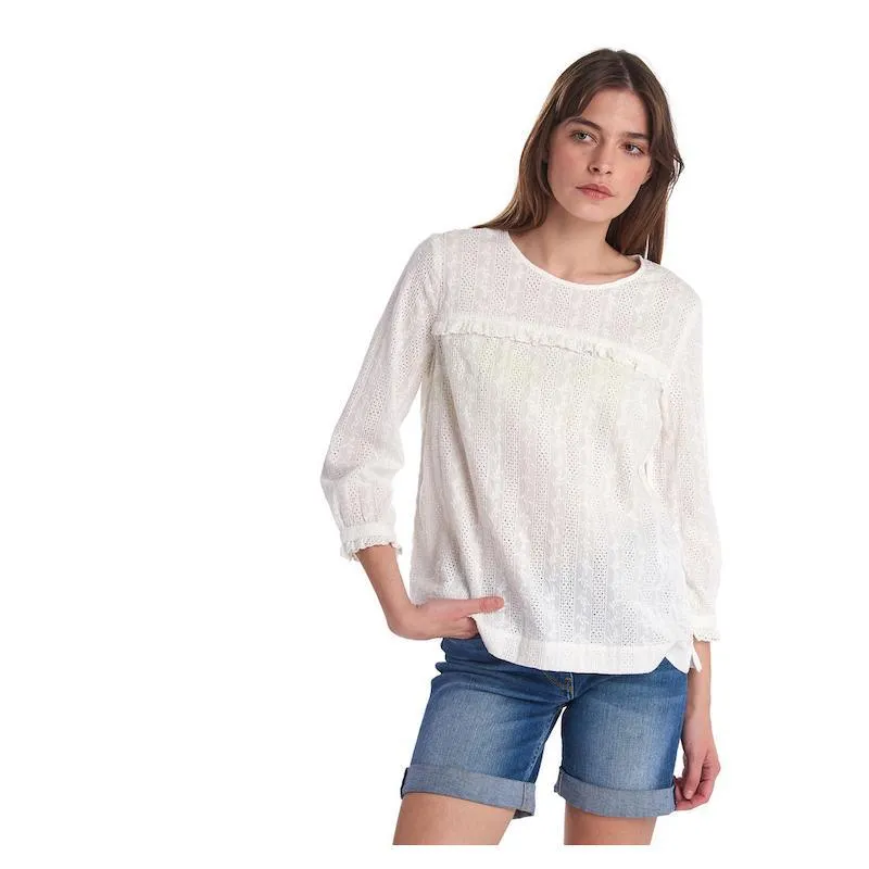 Barbour Robyn Ladies Shirt - Cloud