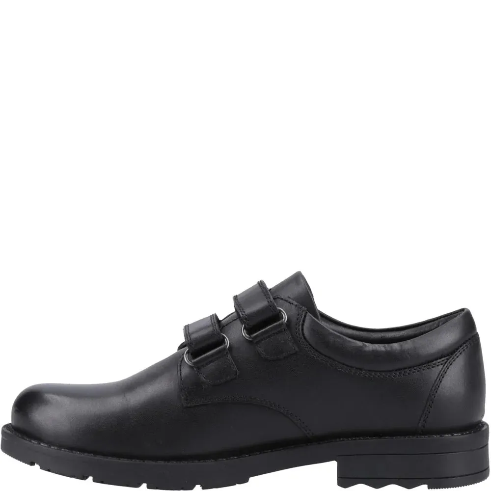 BARRY Boys School Shoes Black