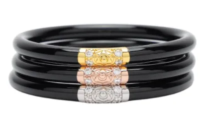 Black 3 Kings All Weather Bangles