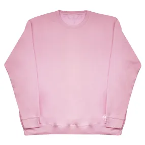 Blank 'No Mood' - Baby Pink Kids Oversized Comfy Sweater