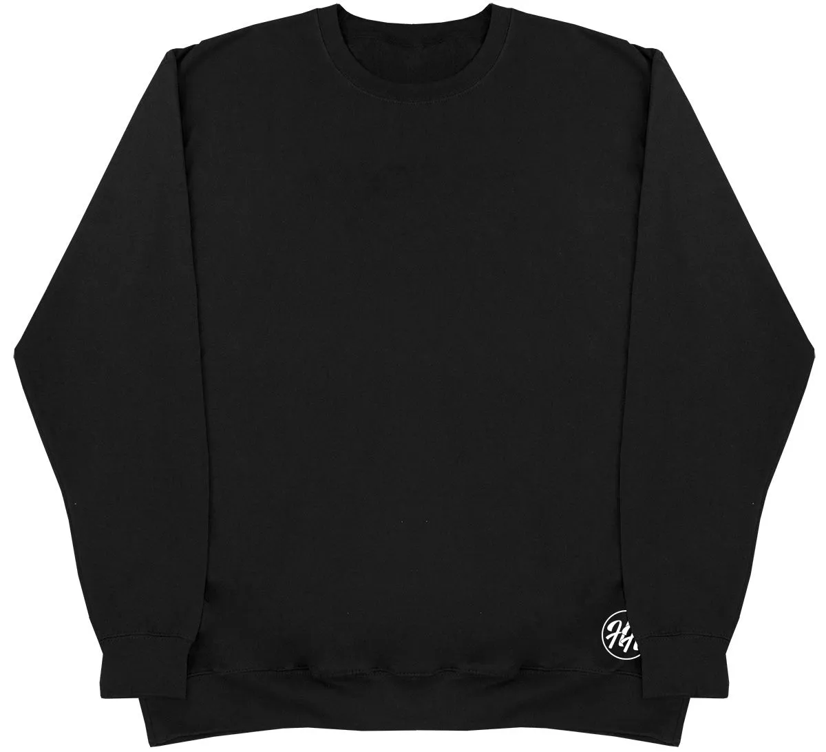 Blank 'No Mood' - Black Kids Oversized Comfy Sweater