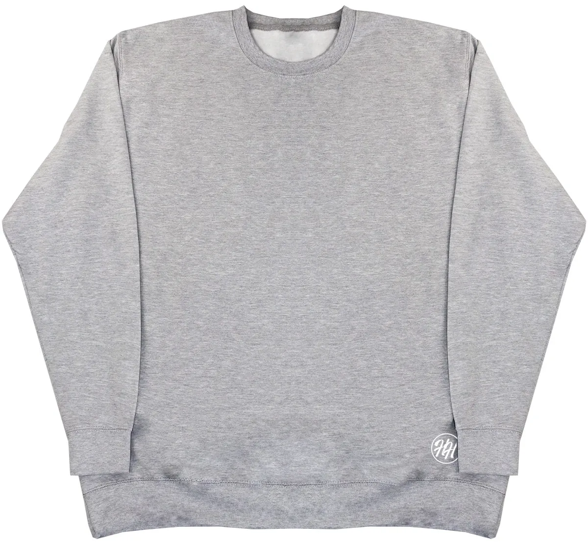 Blank 'No Mood' - Grey Kids Oversized Comfy Sweater