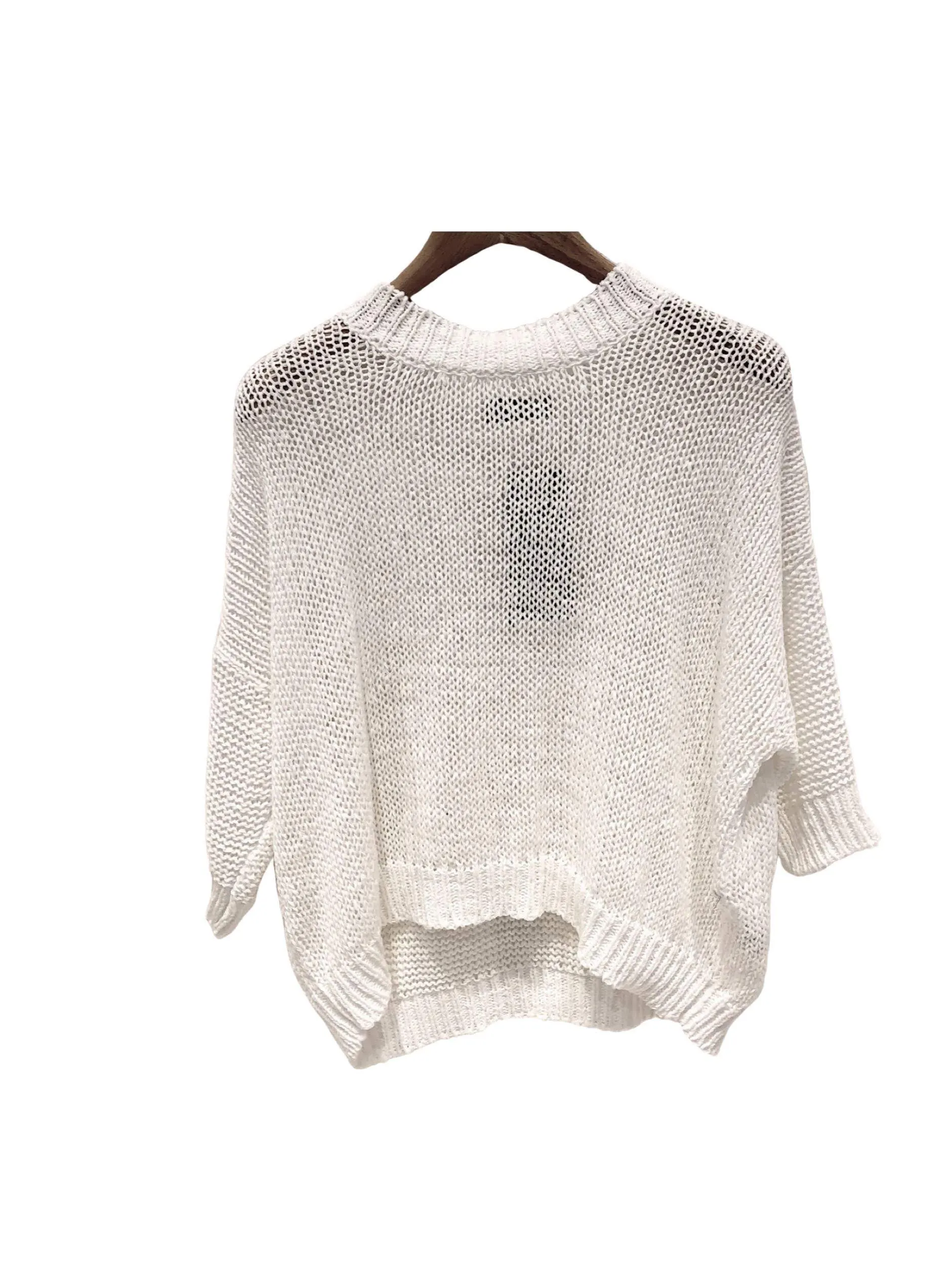 Boxy Cotton Crew
