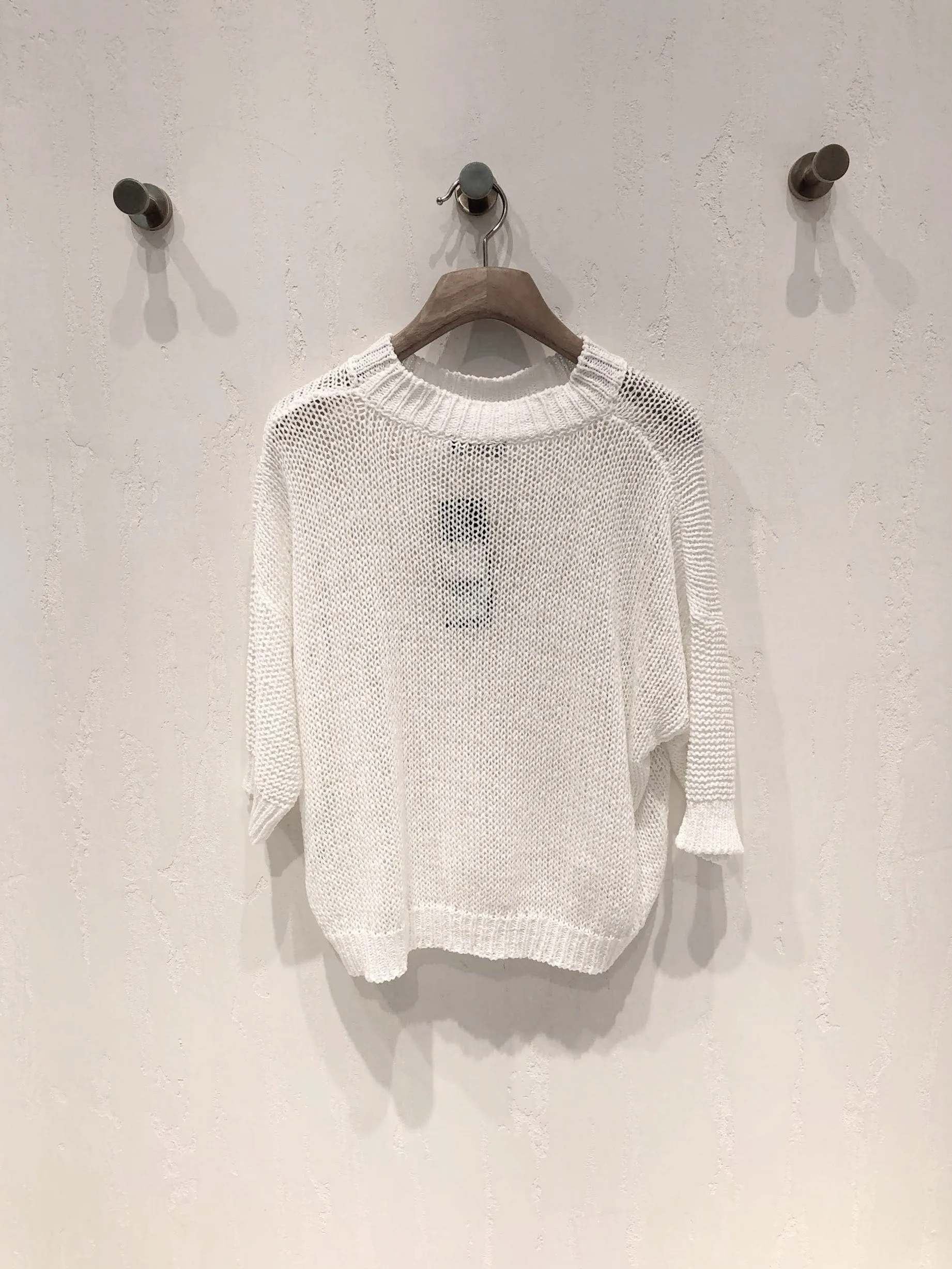 Boxy Cotton Crew