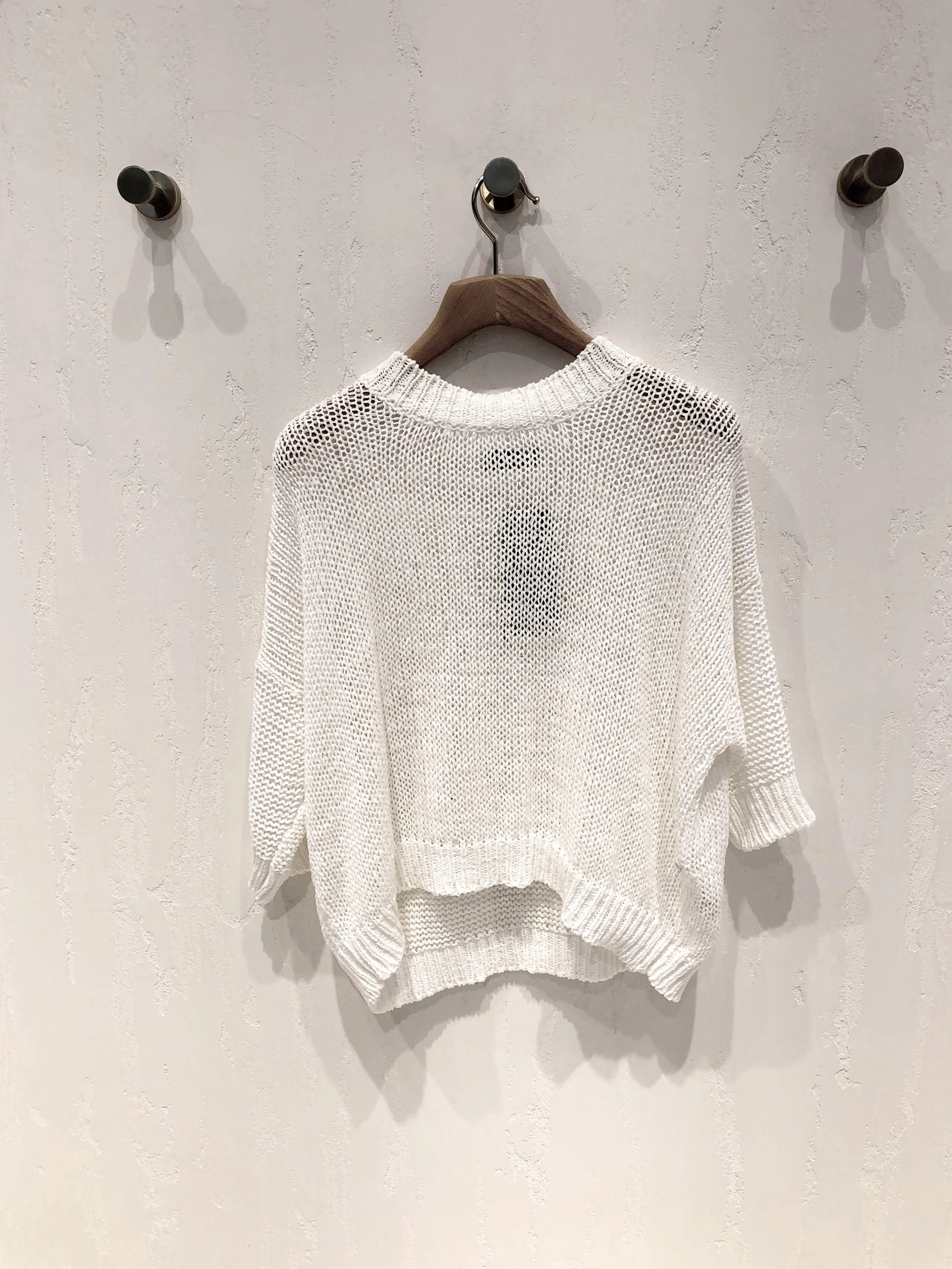 Boxy Cotton Crew