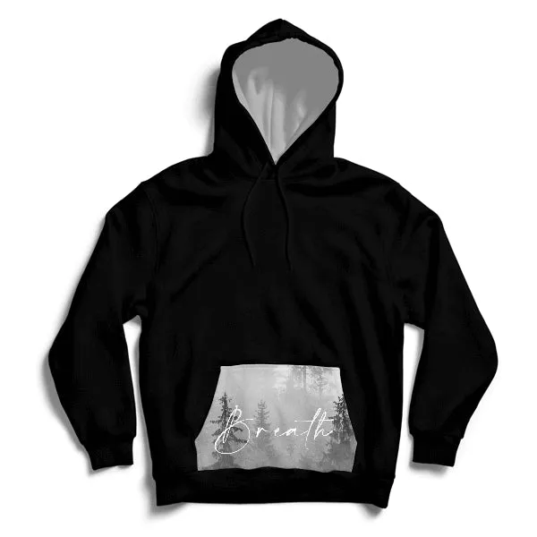Breath Unisex Pocket Hoodie