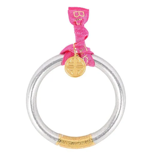 Budhagirl: Tzubbie All Weather Bangle - Silver