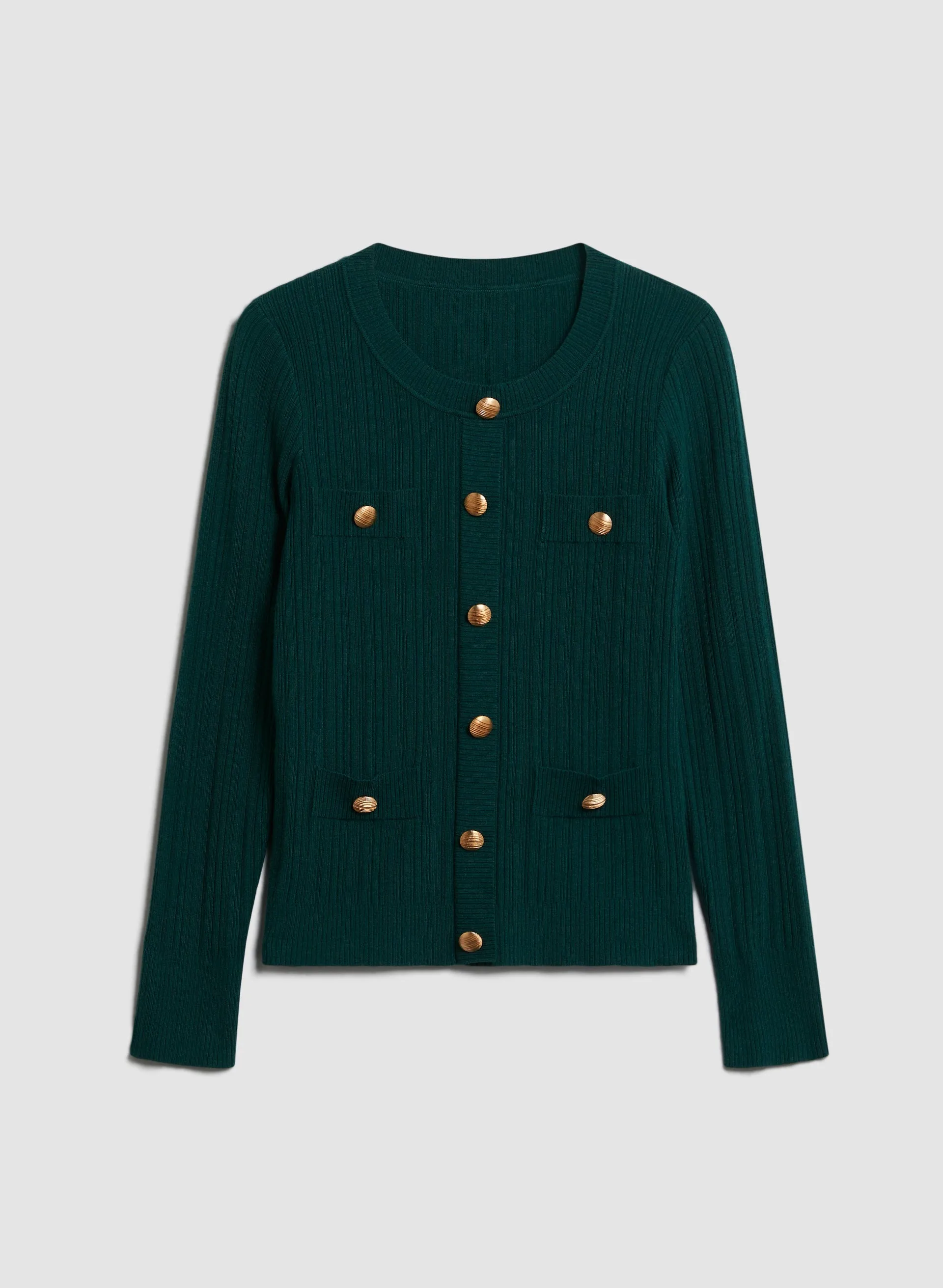 Button Detail Pullover Sweater