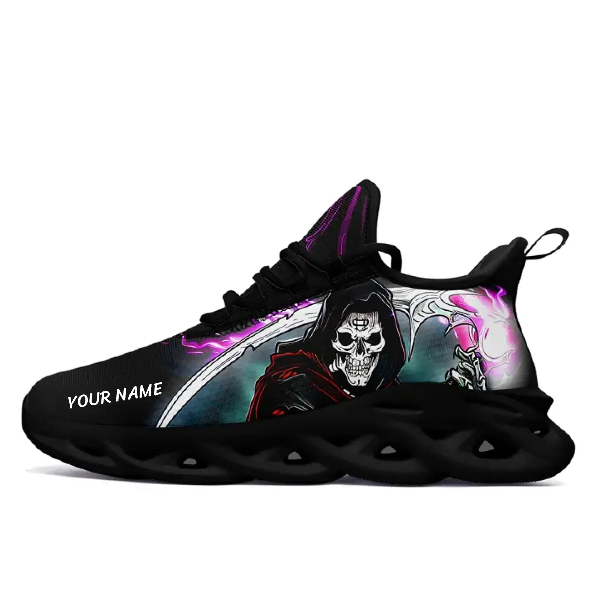 Buy One Get One Black Color Personalized Skull Sneaker Comfortable Shoe,
2016-24023066