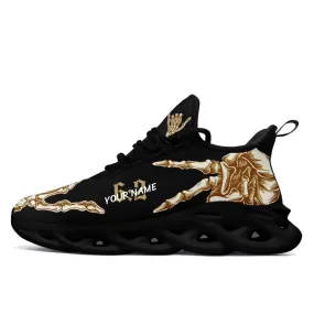 Buy One Get One Black Color Personalized Skull Sneaker Comfortable Shoe,
2016-6-2-230270011