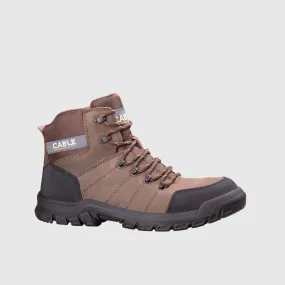 Cable Zinc Safety Boot Brown