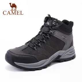CAMEL Mountain Boots Trekking Outdoor Hiking Men Shoe Anti slip and