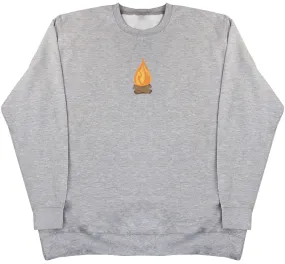 Camp Fire - Kids Oversized Comfy Sweater