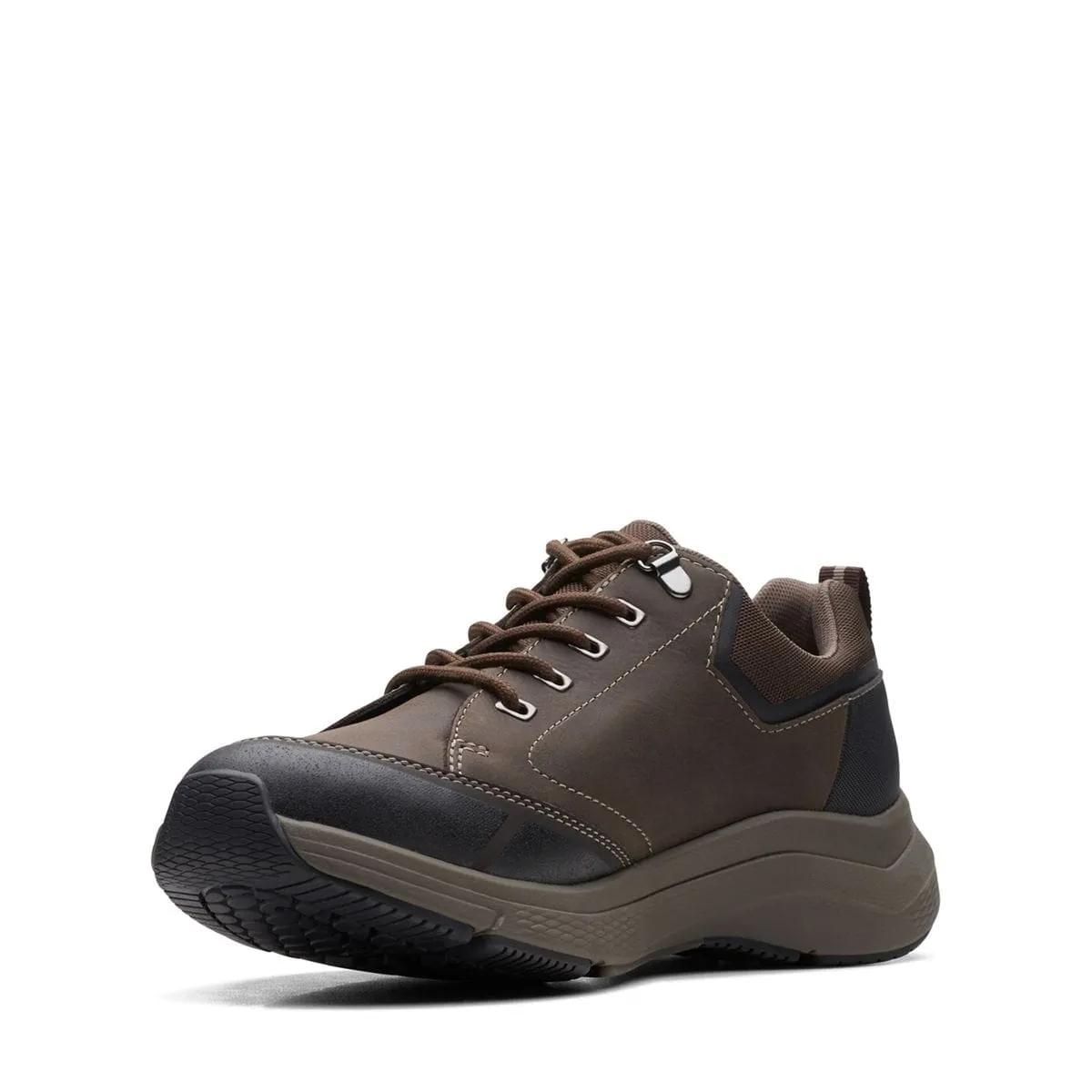 Clarks Men's Wave Vibe 2.0 Sneakers- Dark Brown