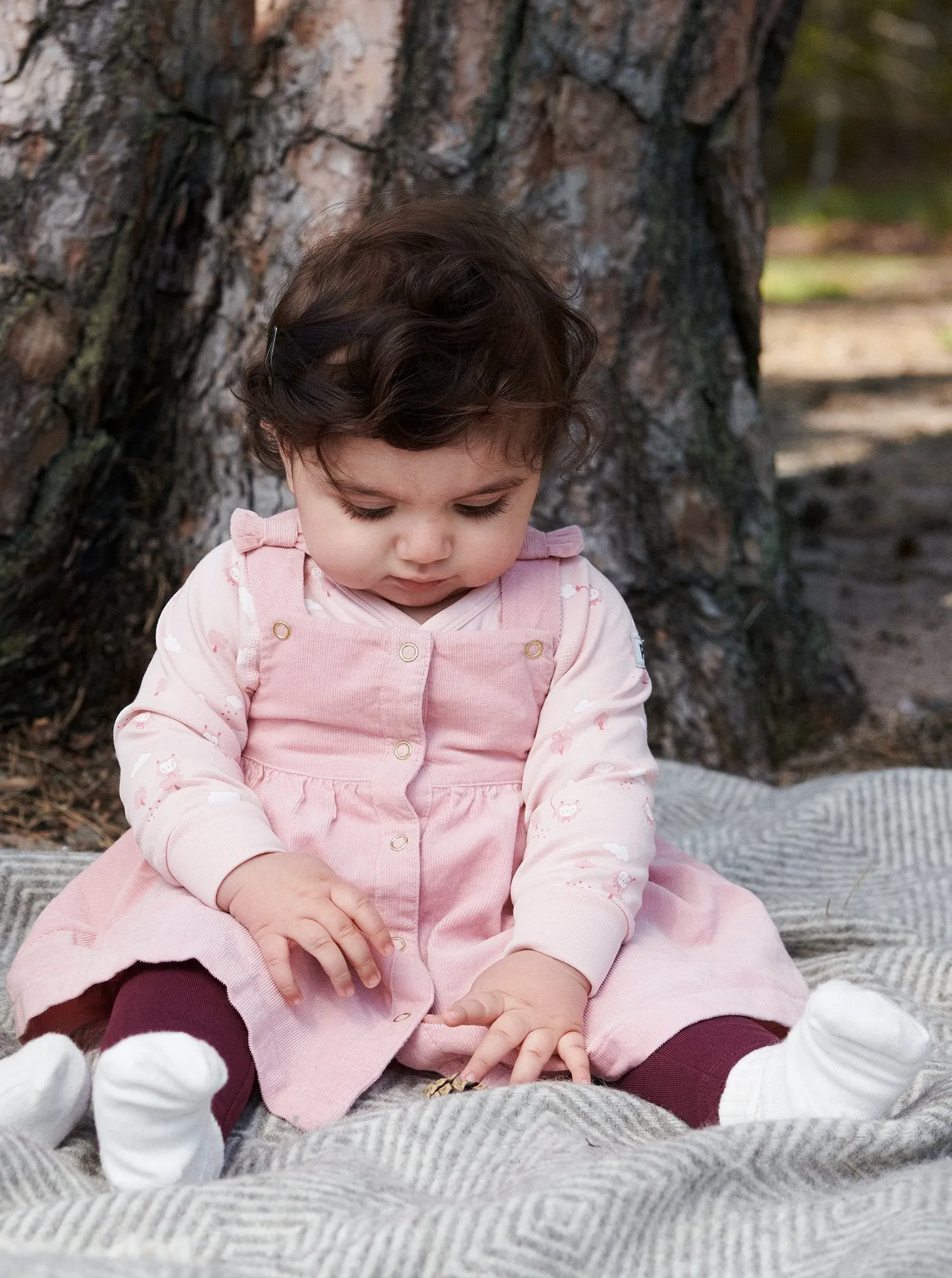 Corduroy Baby Pinafore Dress