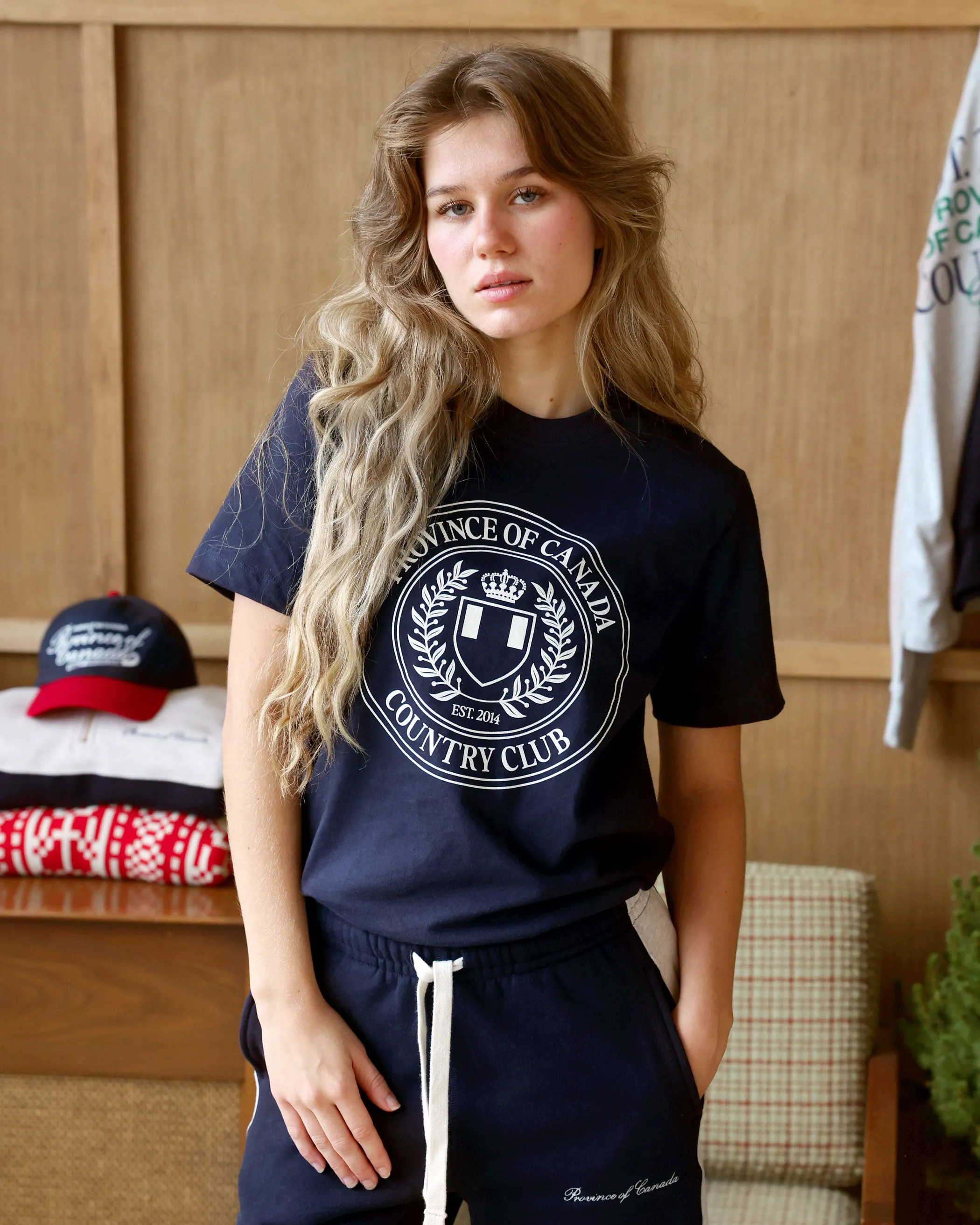 Country Club Tee Navy - Unisex