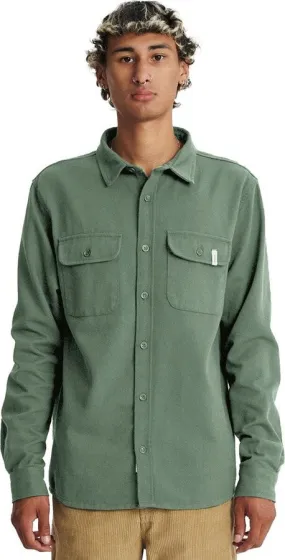 Critical Slide Lazy Boy Twill Shirt - GREEN