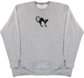 Curly Cat Tail - Kids Oversized Comfy Sweater
