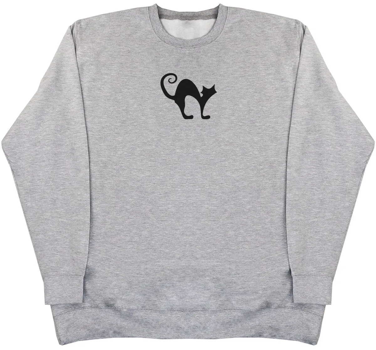 Curly Cat Tail - Kids Oversized Comfy Sweater
