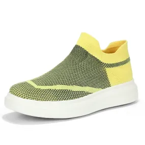 Cuzcare Orthopedic Men Shoes Breathable Arch Support Fashionable Sock Shoes