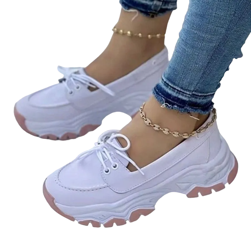 Cuzcare Slip-on Orthopedic Shoes Women Round Toe Walking Sneakers Memory EVA Summer Autumn