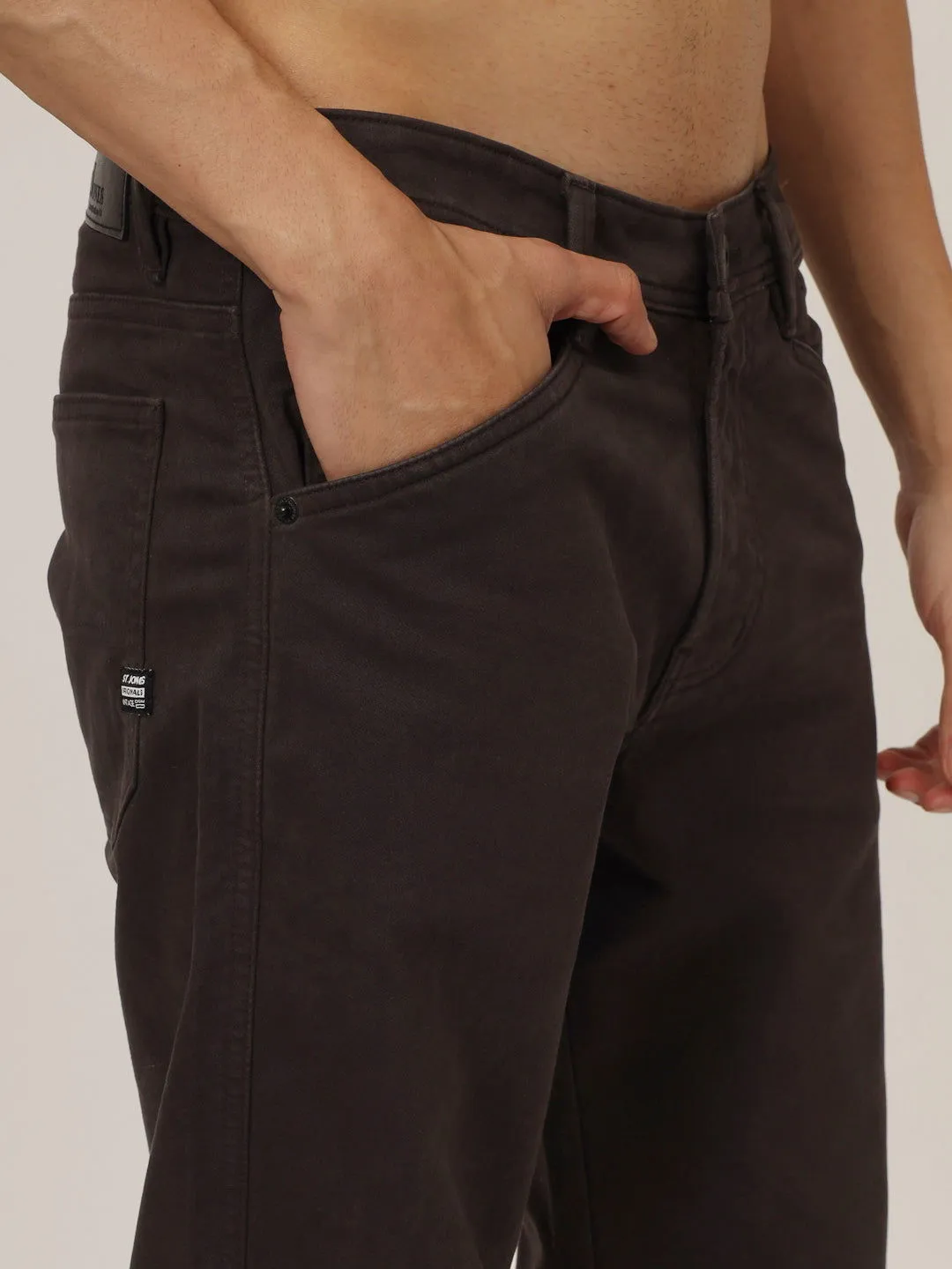 Dark grey carpenter jeans