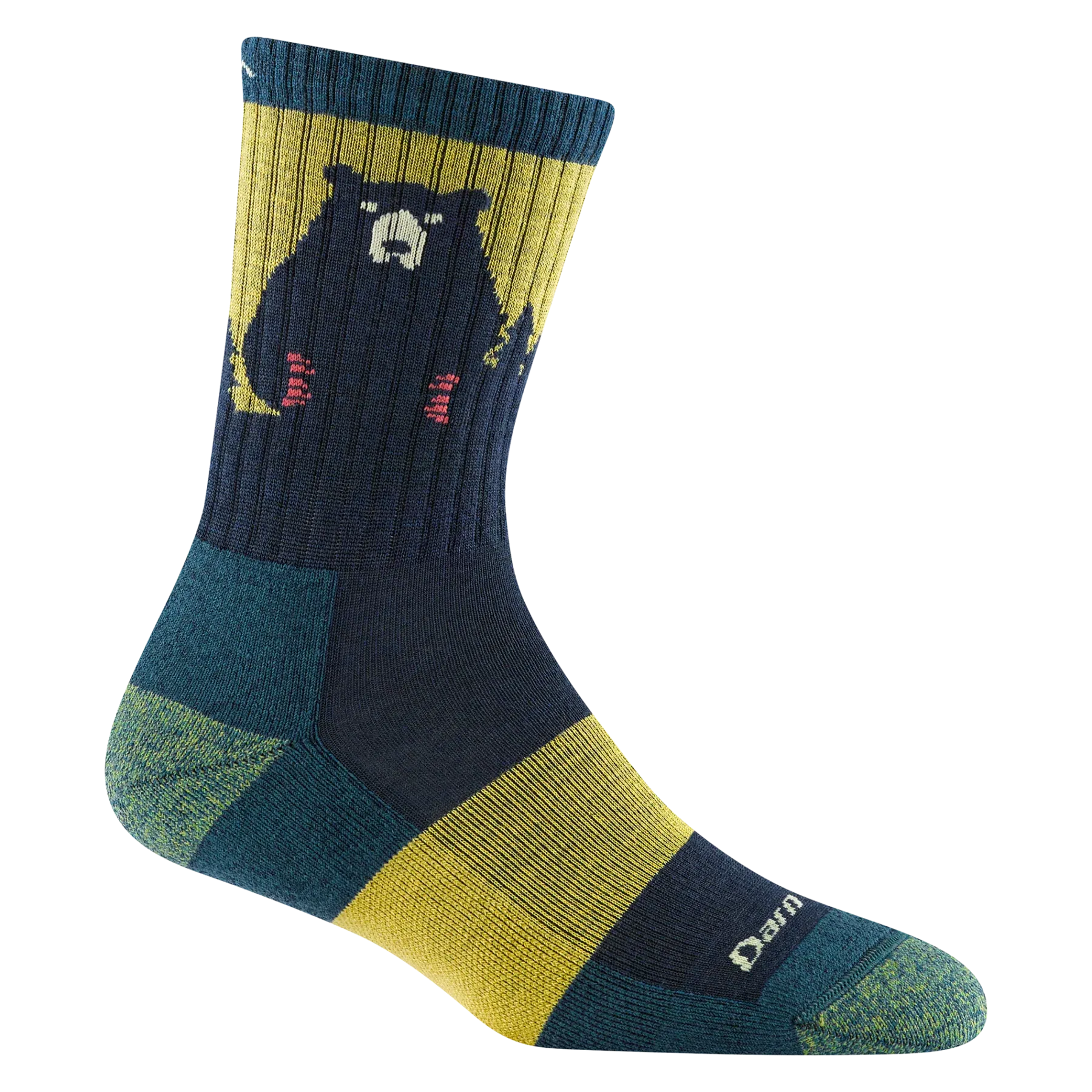 Darn Tough - 1970 Women's Hiker Bear Town Micro Crew Sock Lightweight with Cushion