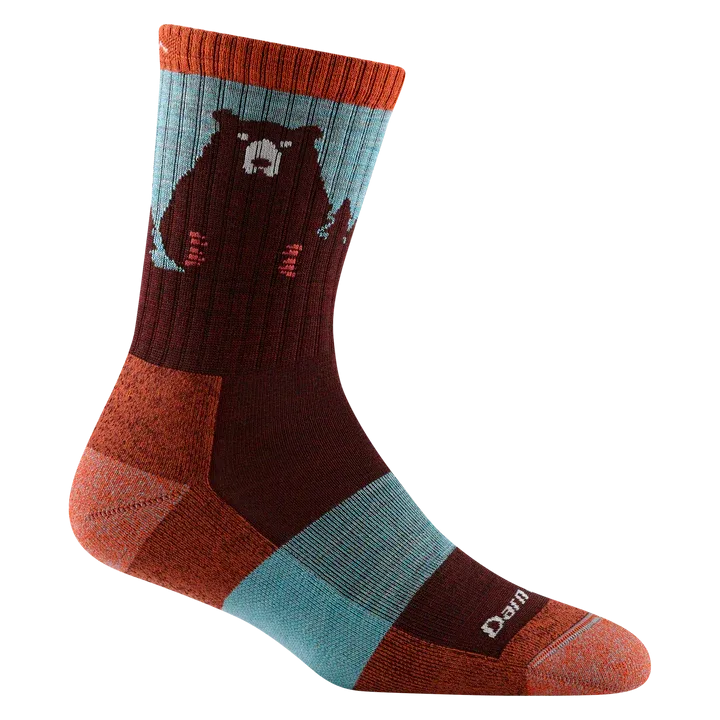 Darn Tough - 1970 Women's Hiker Bear Town Micro Crew Sock Lightweight with Cushion